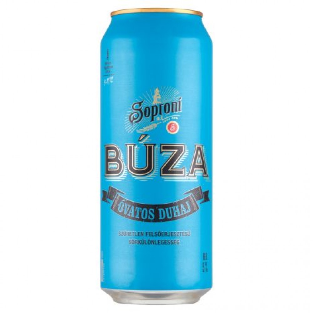Soproni 0,5 Citrus szüretl.dob 4%DRS