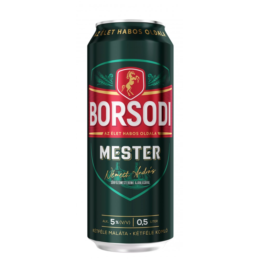 Borsodi Mester 5% sör 0,5 dob/24