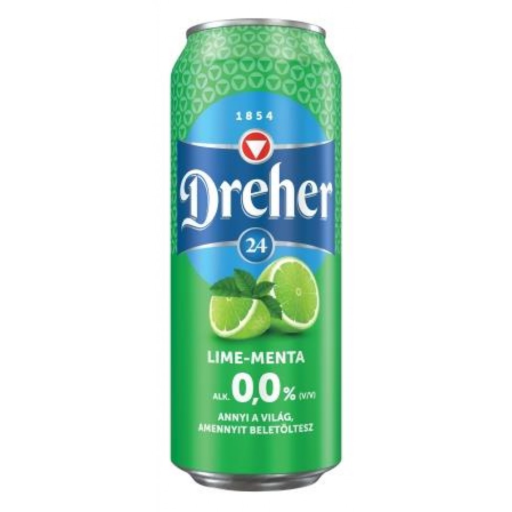 Dreher  24 Lime-Menta 0% dob.0,5/24