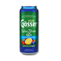 Gösser 0% Áfony-Citr. 0,5L dob DRS