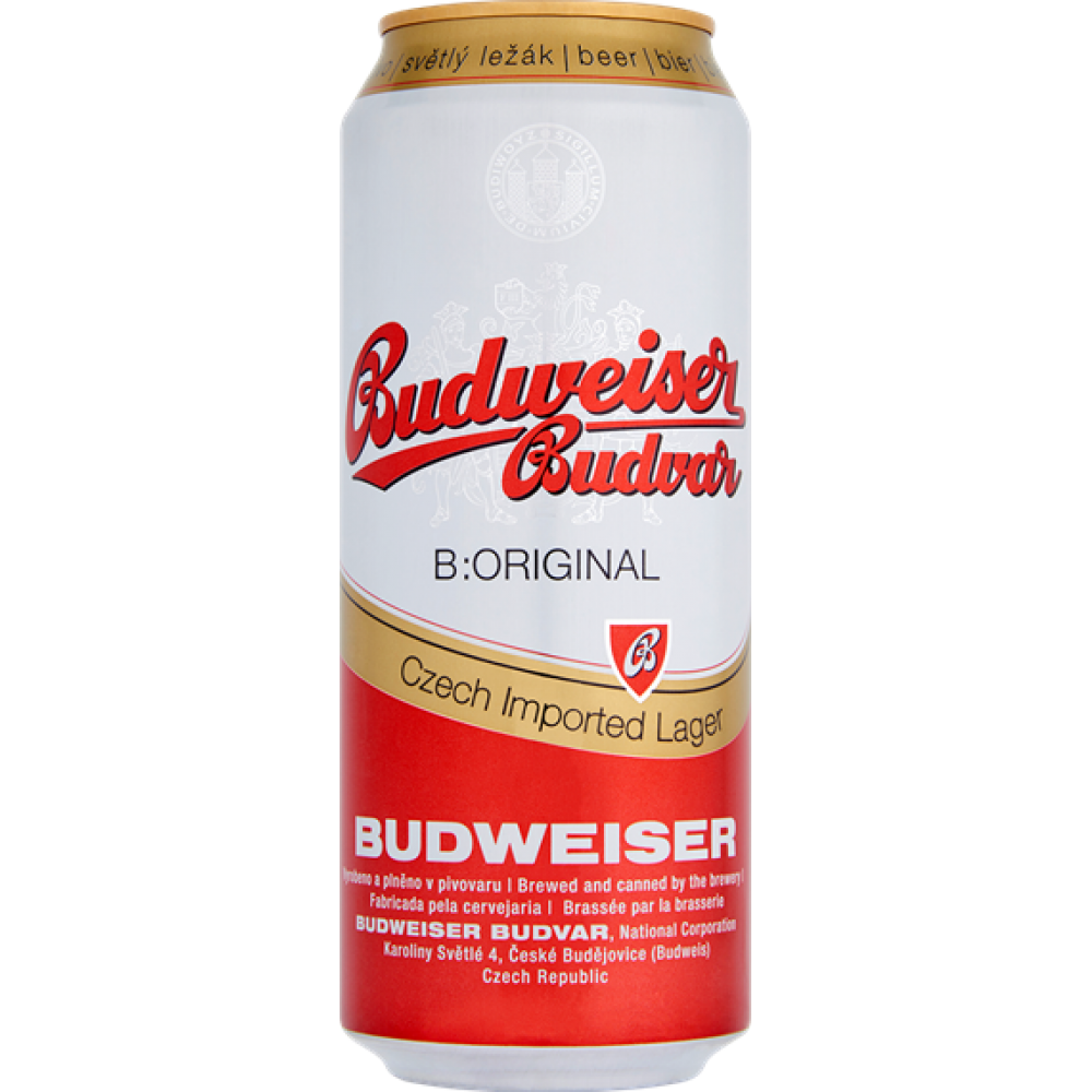Budweiser Budvar Pr.L.5% 0,5dob/24