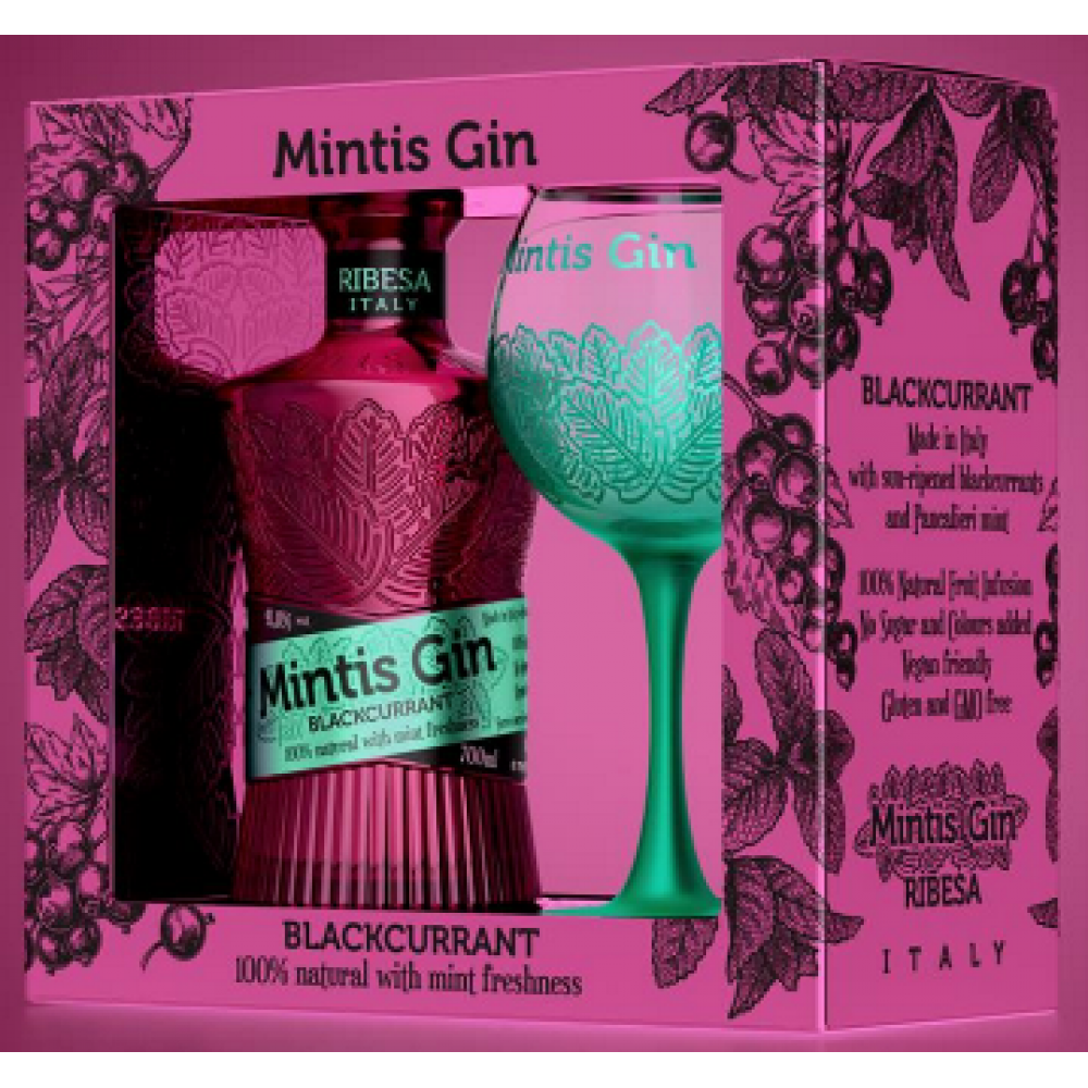 Mintis Blackcur Gin 07/41,8% DD DRS