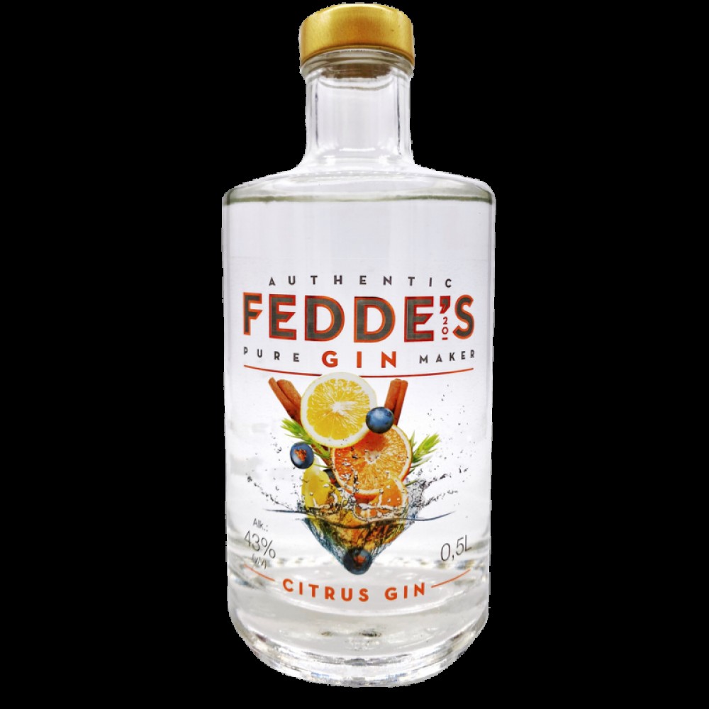 Fedde's Gin 43% 0,5/6