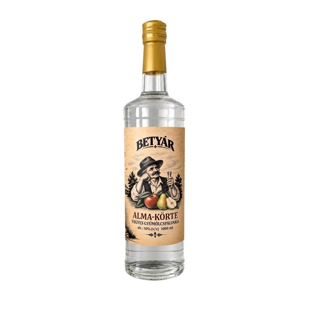 Betyár Alma-körte 1L 50% DRS