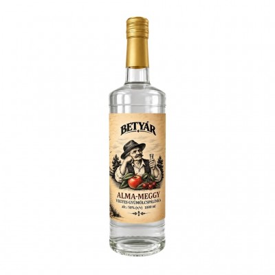 Betyár Alma-meggy 1L 50% DRS
