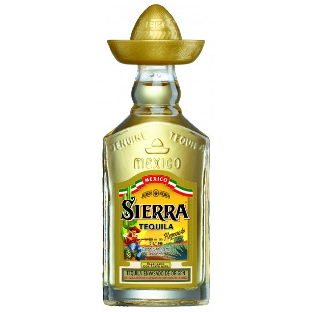 Tequila Sierra Reposado 38%0,04L/12