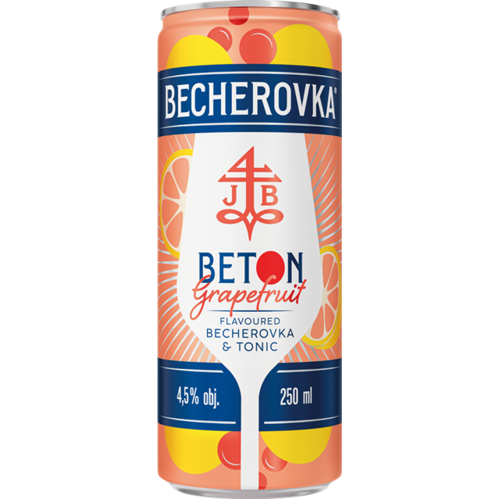 Becher BETON Grape 0,25/6 4,5% DRS