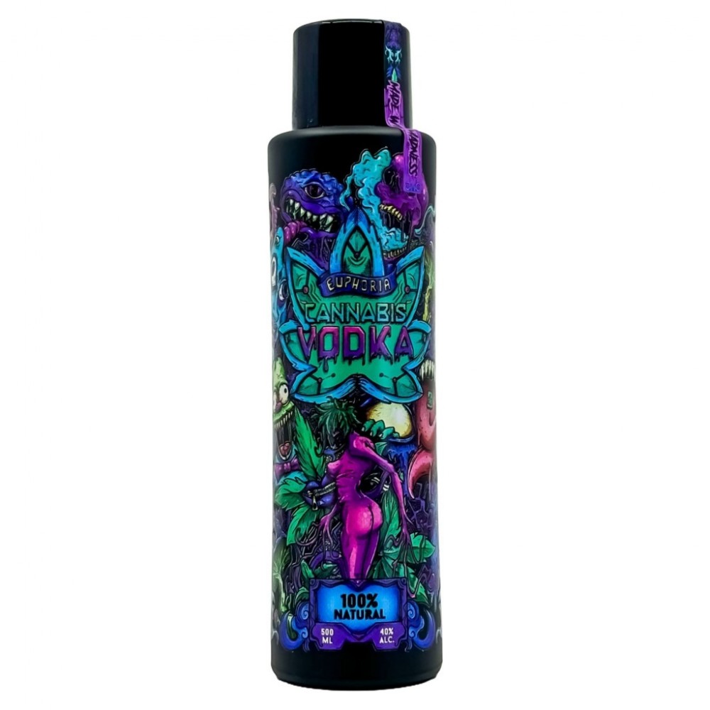 Euphoria Cannabis Vodka 0,5/6 40%DRS