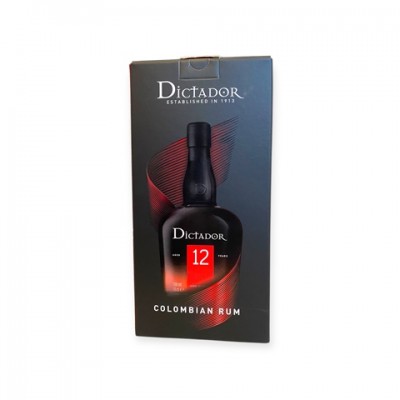 Dictador rum 12 éves 0,7 40%/6 DD.
