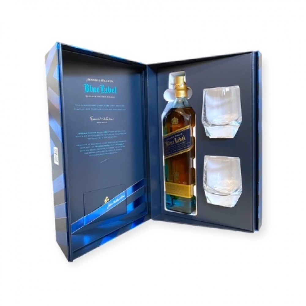 Johnnie W.Blue 40%+ 2Cryst.p.0,7 Pdd