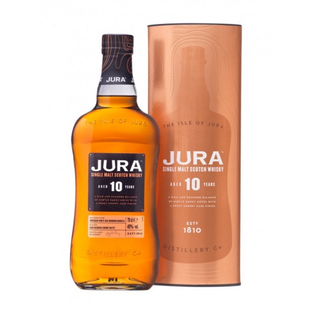 Jura 10 yo 0,7 Whisky 40%Fdd