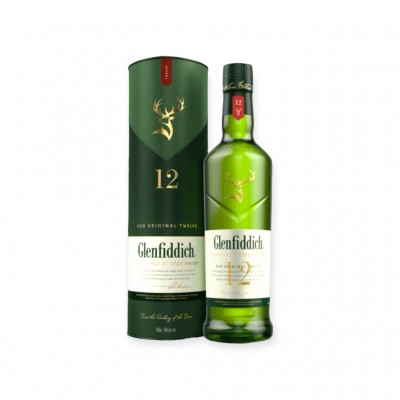 Glenfiddich 12 yo 40% 0,7/6 DRS