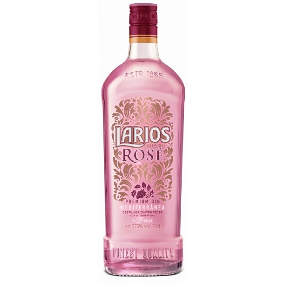 Larios Rose Gin 37,5% 0,7L/6