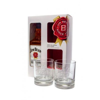 Jim Beam  0,7 +2pohár dd 40% DRS