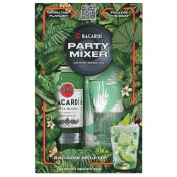 Bacardi Carta Bl.0,7+1pohár DD 37,5%