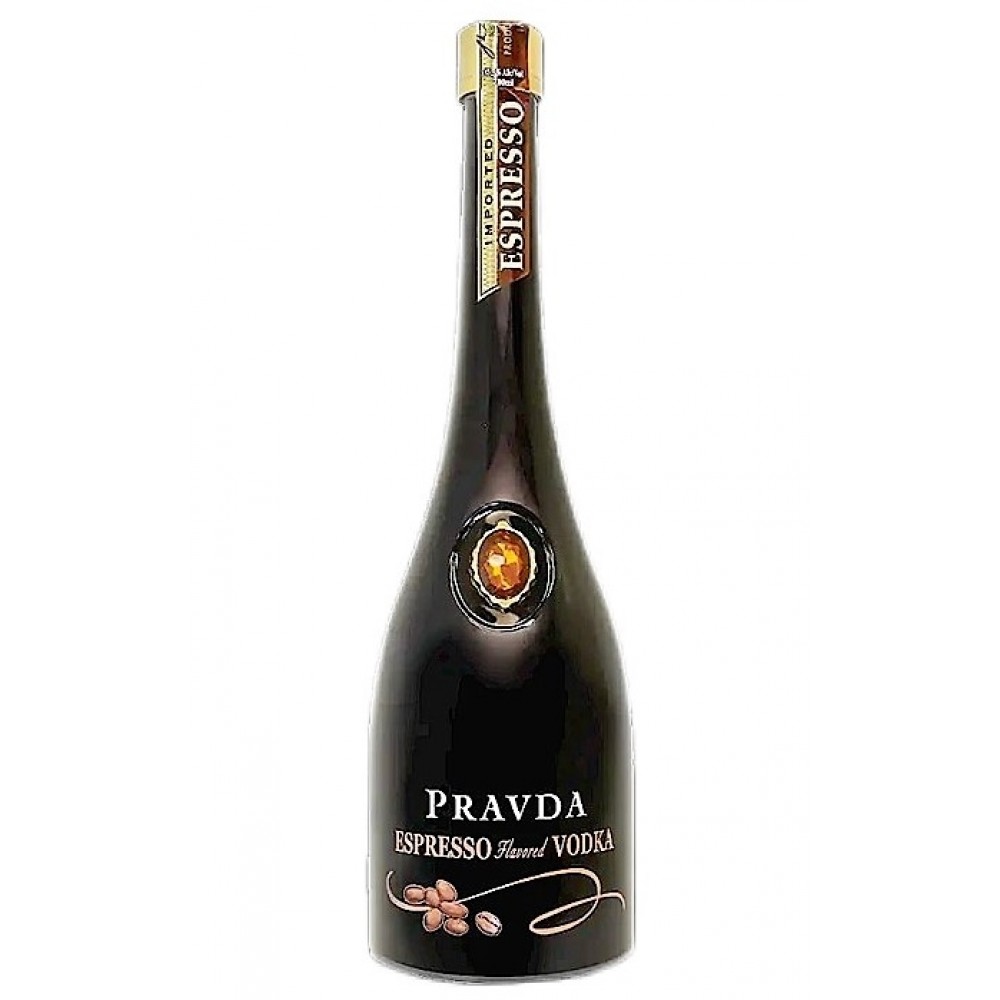 Pravda Espresso vodka 37,5% DRS