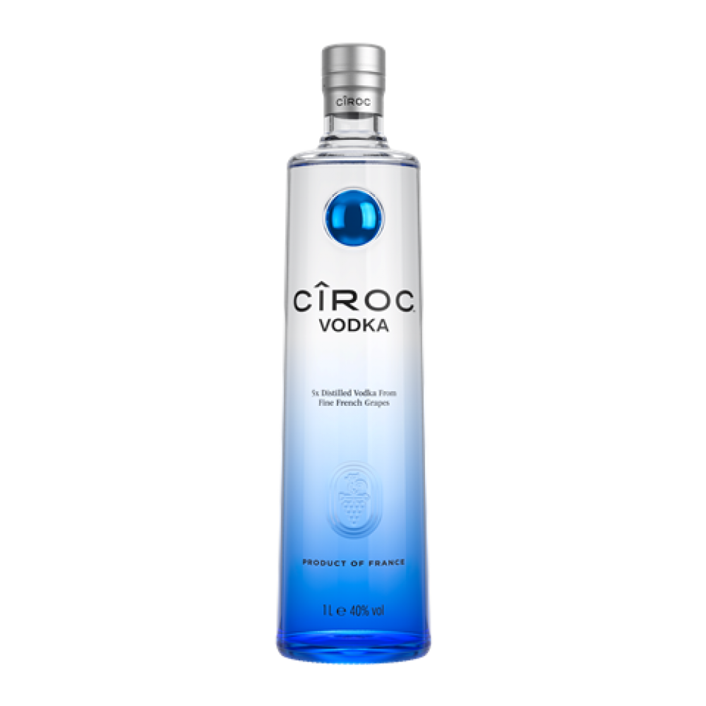 CIROC 1L Vodka 40% DRS