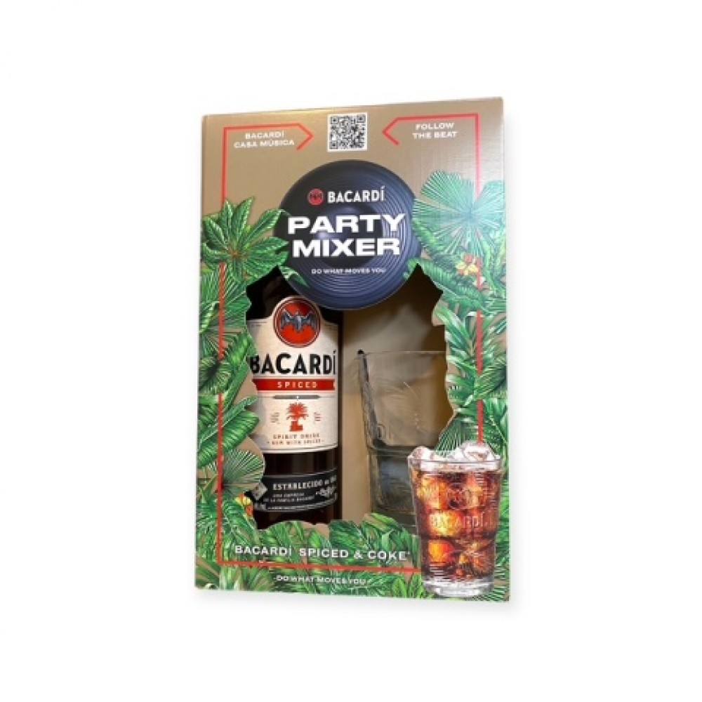Bacardi Spiced 0,7l/6 35%+1p DD DRS