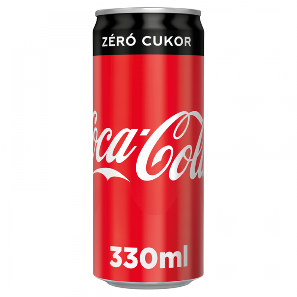 Coca-Cola 0,33 Zero Sleek dob /24