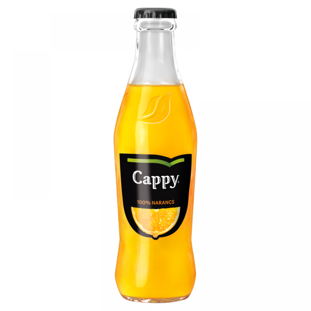 Cappy narancs 100% 0,25l /24 vv.