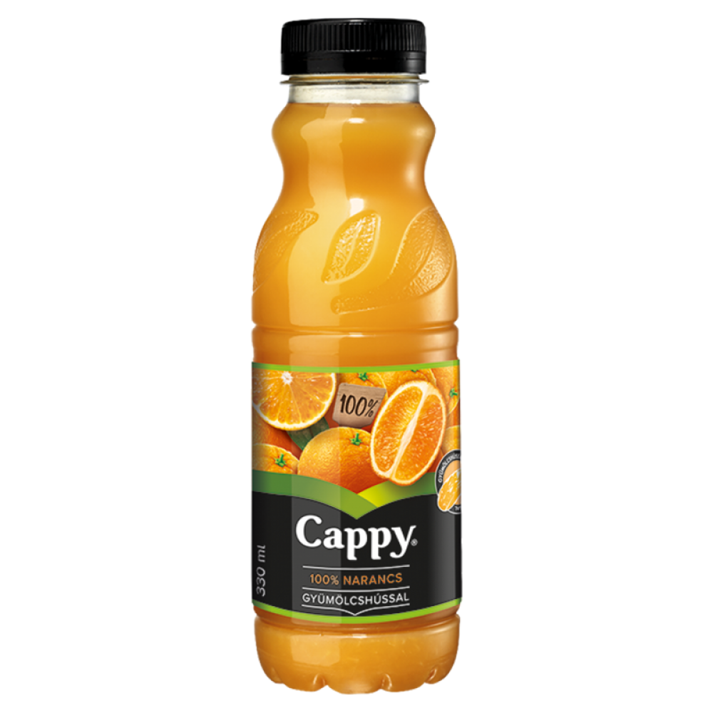 Cappy  Narancs rost.100% 0,33/12