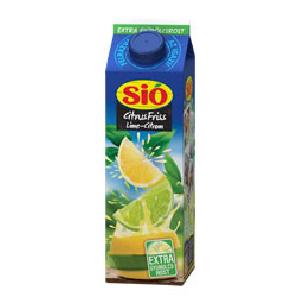 SIO Citrus Friss Lime-Citr.12%1L/12