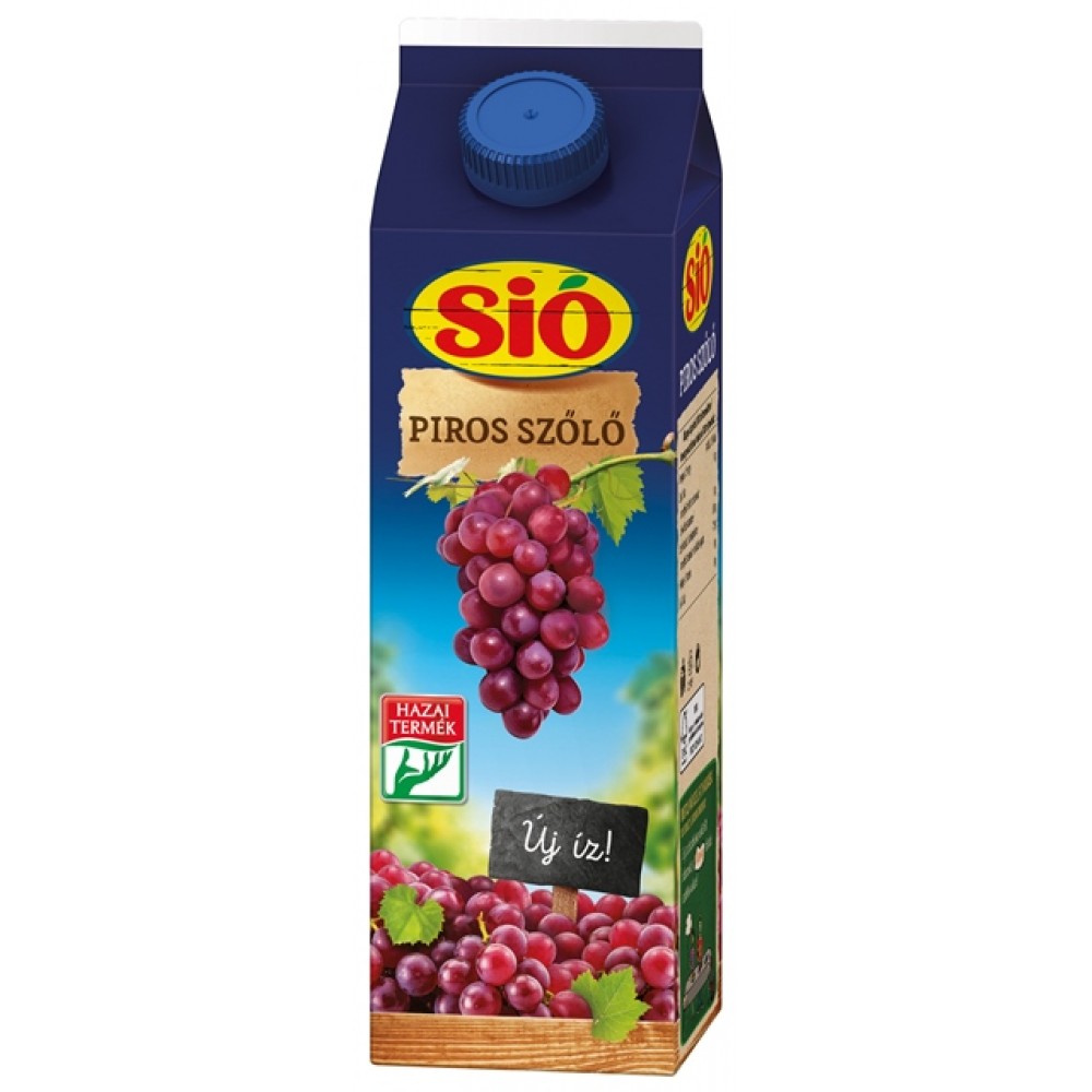 SIO Piros szõlõ 20% 1L/12