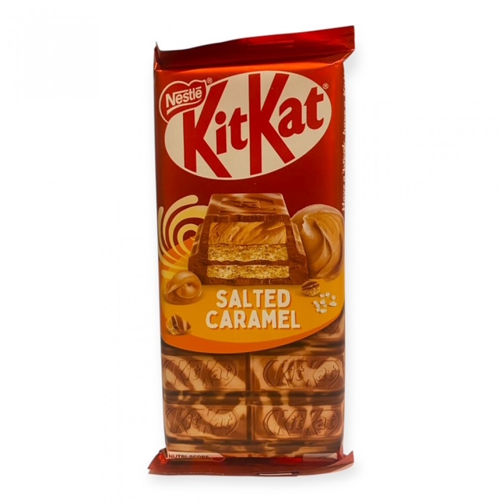 Kit-Kat táblás sós karamellás 99g/15