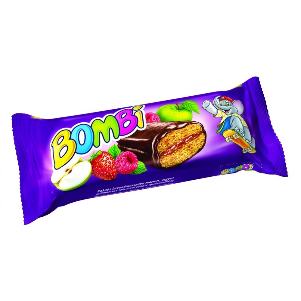 Bombi ALMÁS-RIBIZLIS 50g/18