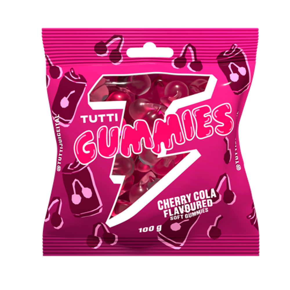 Tutti Gummies Cherry Cola 100g/17