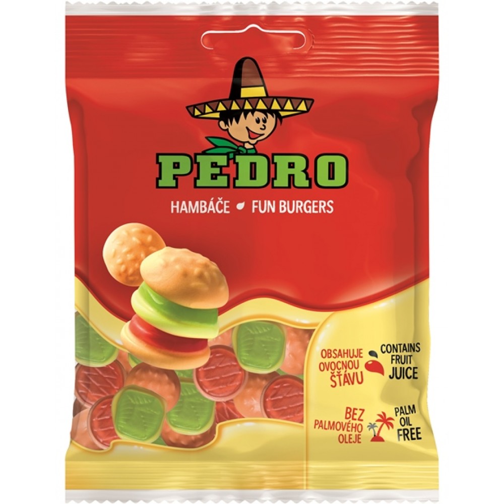 Pedro Fun Burgers gumicuk.80g/20