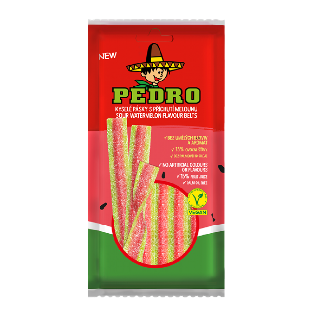 Pedro Watermelon belts vegán 80g/20