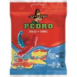 Pedro Sharks gumicukor 80g/20