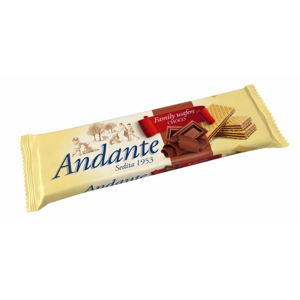 ANDANTE Ostya 130g/16 Csokoládé