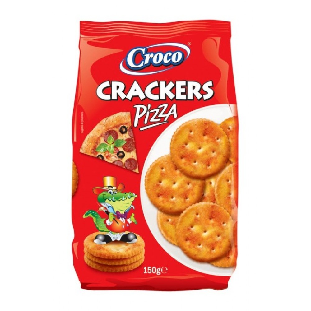 CROCO 150g Kréker /Pizzás /12