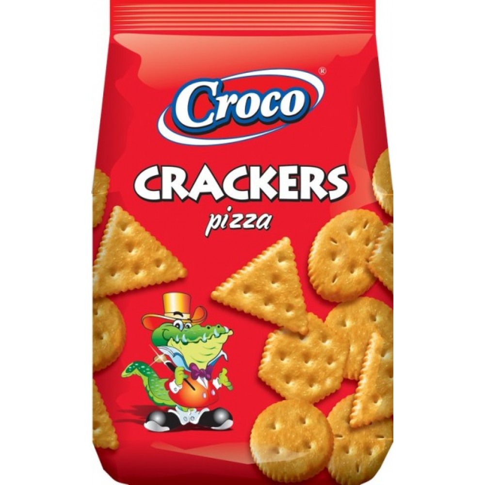 CROCO 100g Kréker /Pizzás /12
