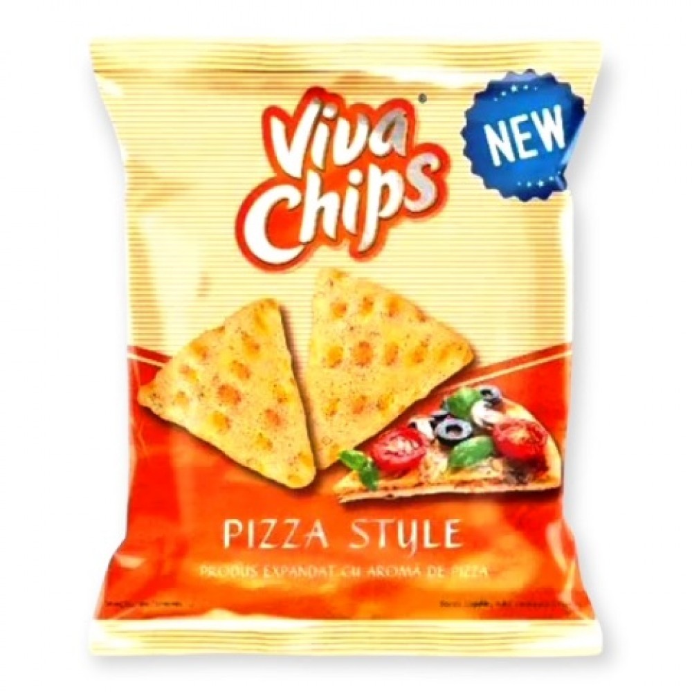 Viva Pizzás chips 50g/24