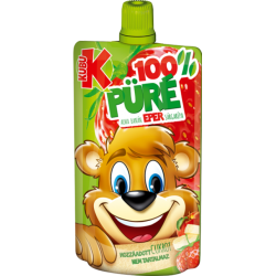 KUBU Püré 100g/Eper-vegy.gy./24