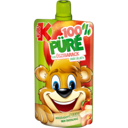 KUBU Püré 100g/ Õszibarack/24 db