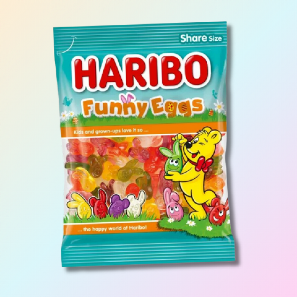 Haribo Funny Eggs 200g/35
