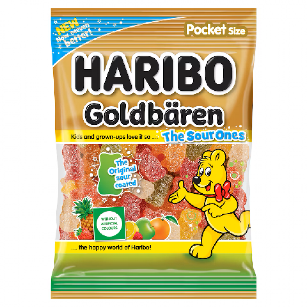 Haribo Goldbären SOUR 80g/30