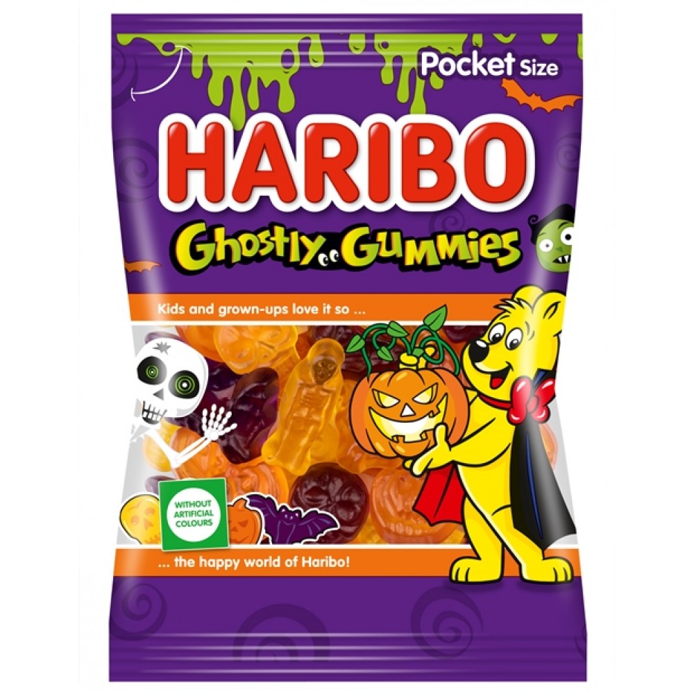 Haribo Ghostly Gummies 80g/30