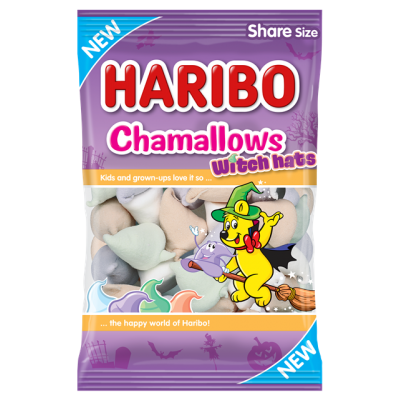Haribo Chamall Witch Hats 175g/12 Haribo Chamall Witch Hats 175g/12