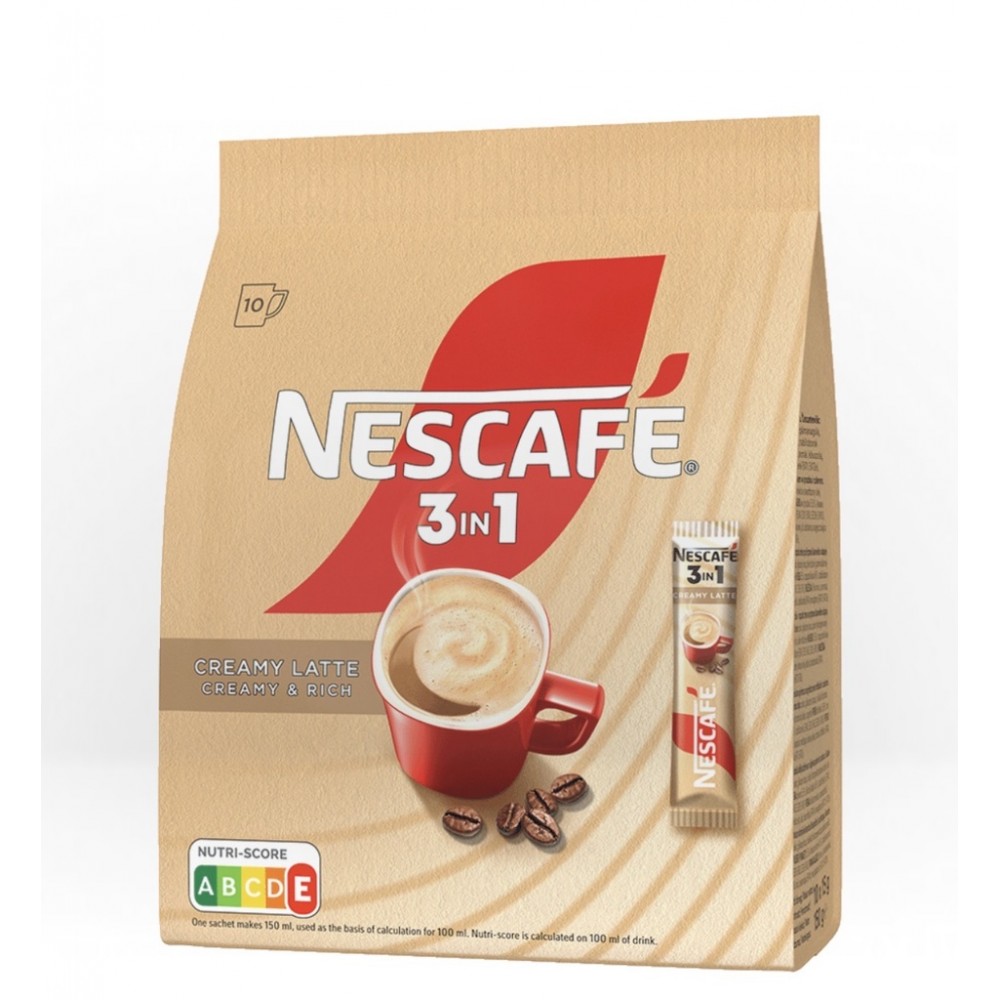Nescafé 3in1 Crem.Latte/10x15g/18
