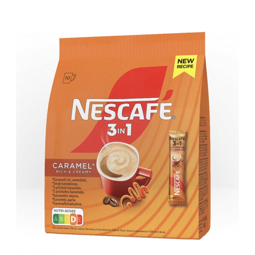 Nescafé 3in1 Karamell./10x16g/18