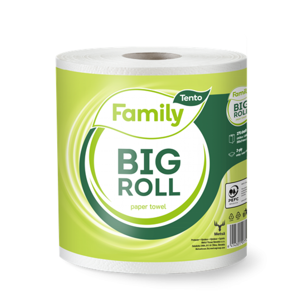 TENTO P.törlö 1t.2r. Fam Big roll/10