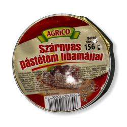 AGRICO Libamájas pástét. 156g/12