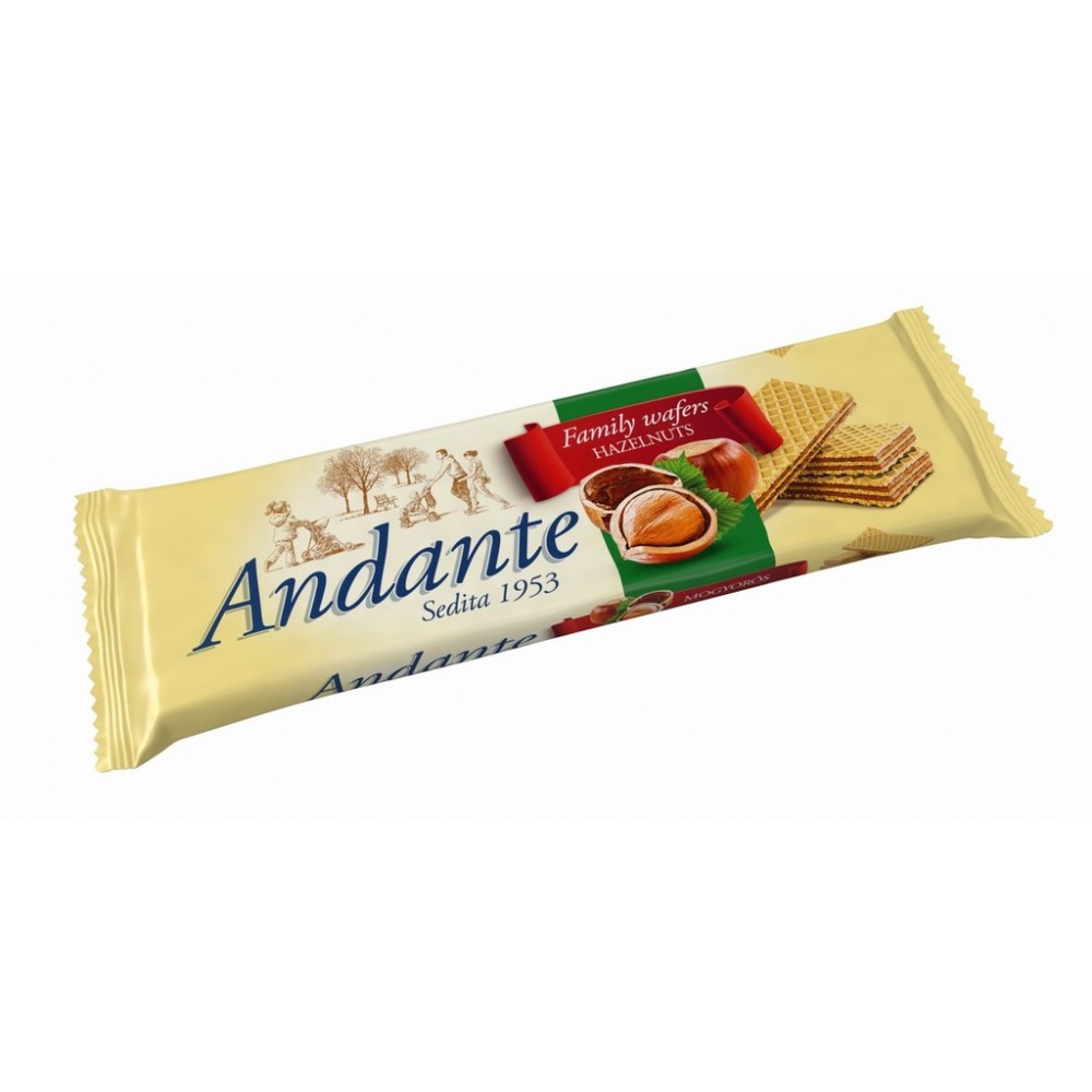 ANDANTE Ostya 130g/16 Kakaós-Narancs