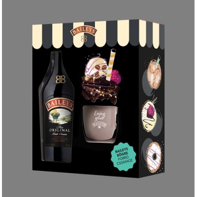 Baileys 0,7 + bögre pDD /6 17%