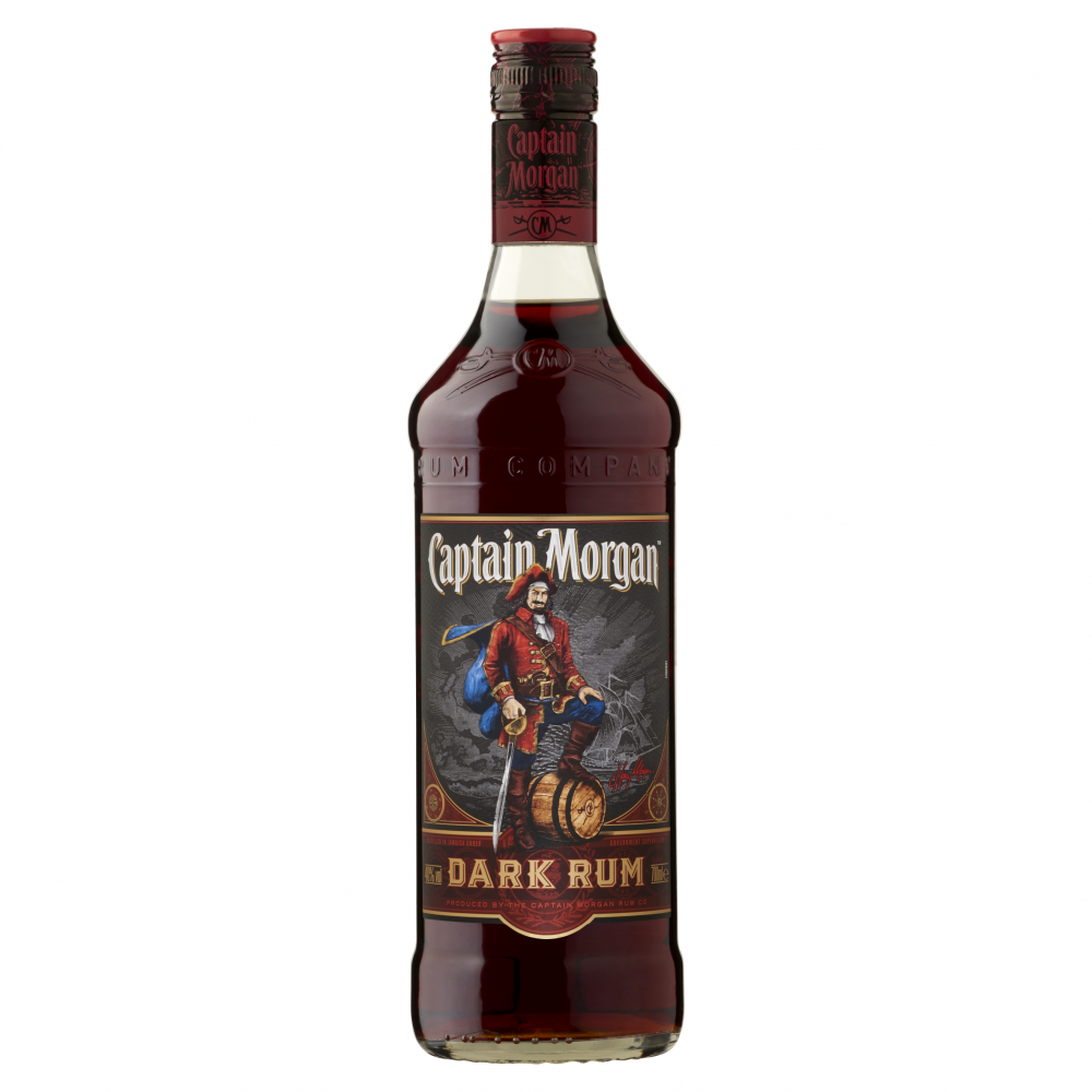Captain Morgan Dark rum 40%0,7/12